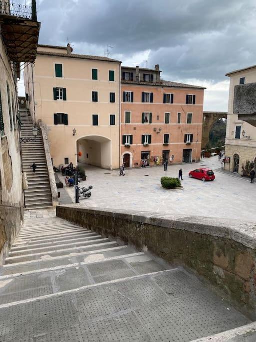 La Sorpresa Sul Bastione With Panoramic Balcony Apartment Pitigliano Exterior foto