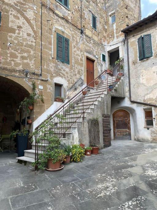 La Sorpresa Sul Bastione With Panoramic Balcony Apartment Pitigliano Exterior foto