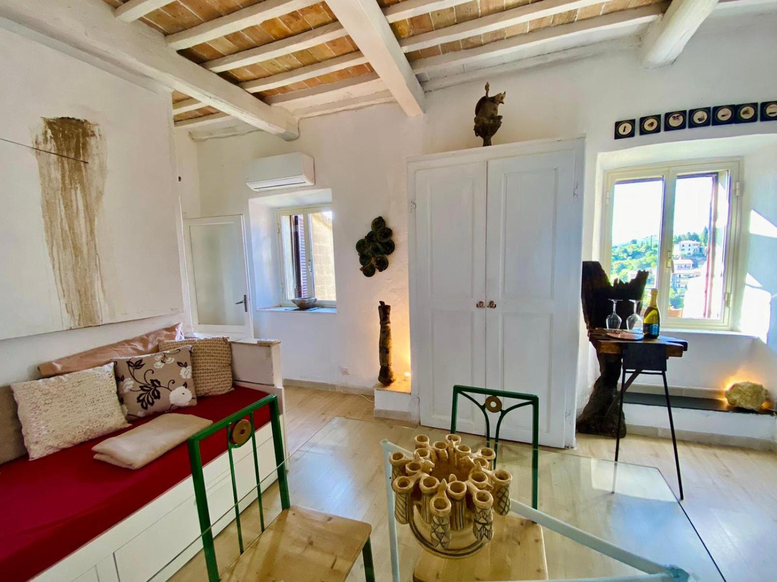 La Sorpresa Sul Bastione With Panoramic Balcony Apartment Pitigliano Exterior foto